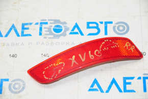 Rear bumper reflector right Lexus ES300h ES350 13-18 scratches