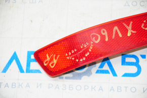 Rear bumper reflector right Lexus ES300h ES350 13-18 scratches