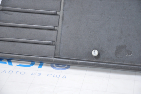 Front bumper grille central Ford Focus mk3 11-14 prerest matt dented, broken fasteners, tears