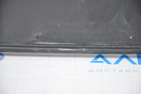 Front bumper grille central Ford Focus mk3 11-14 prerest matte, broken fasteners, tears, filed