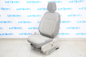 Driver's seat Ford C-max MK2 13-16 without airbag, mechanical, cloth, gray