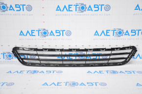 Ford Fusion mk5 13-16 front bumper lower grille, gloss, grille cracks