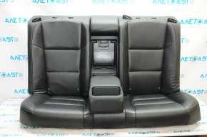 Rear row of seats 2 row Lexus ES300h ES350 13-14 with airbag, leather black, without headrests, scratch, bump