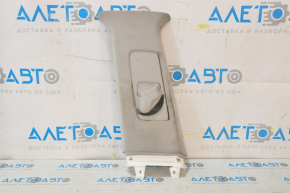 Center pillar trim upper belt left Lexus ES300h ES350 13-15 gray, for dry cleaning, fabric swelled