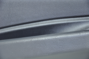 Door trim card front right BMW 3 F30 12-18 black with gray overlay, with backlight, scratches