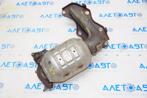 Front exhaust manifold with catalytic converter Lexus ES350 13-18