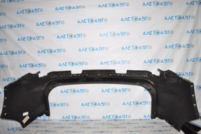 Rear bumper bare Ford Edge 15-18 pre-rest without parking sensors graphite
