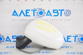 Left side mirror complete Toyota Prius 30 10-15 5 pins, white