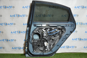 Door assembly rear right Hyundai Sonata 15-19 blue X8 butt near the handle