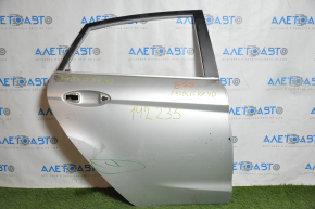 Door bare rear right Ford Fiesta 11-19 4d silver UX, pokes