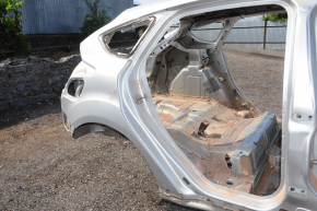 Quarter wing rear right Ford Focus mk3 11-18 5d silver UX on the body