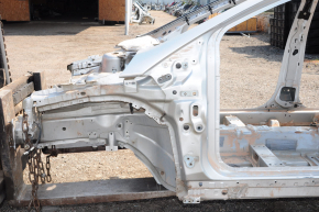 Front quarter left Ford Focus mk3 11-18 silver UX on the body