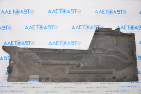 Left underbody protection BMW 3 F30 4d 12-18 broken fasteners, no fragment