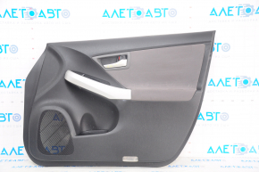 Door trim card front right Toyota Prius 30 10-15 black, gray fabric insert