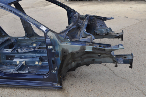 Front right quarter VW Jetta 11-18 USA blue, on the body