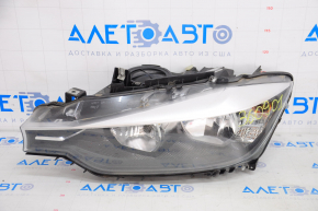 Headlight front left bare BMW 3 F30 12-15 halogen without fastening, sand