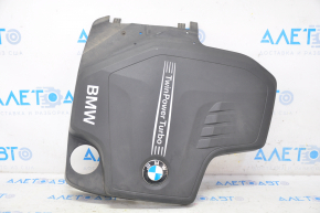 BMW F30 12-16 2.0T N20 engine cover without receiver, broken mount