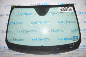 Jeep Cherokee KL windshield 14-18 chip
