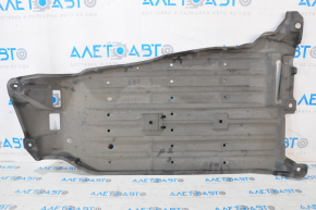 Rear left underbody protection Lexus ES300h ES350 13-15 cracked, scuffed