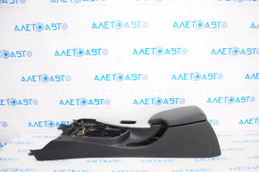 Console central armrest BMW 3 F30 12-18 automatic transmission black, for rear row heating