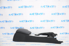 Console central armrest BMW 3 F30 12-18 automatic transmission black, for rear row heating