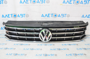 Radiator grill with badge VW Passat b8 16-19 USA sand