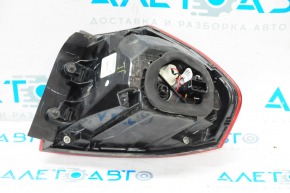 Light outer wing left VW Passat b8 16-19 USA halogen light, cracks