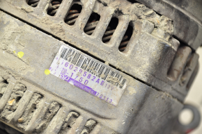 Generator Fiat 500 12-17 in concrete, pulley hit