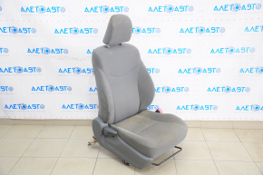 Passenger seat Toyota Prius 30 10-11 without airbag, mechanical, velour, dark gray, dry-cleanable