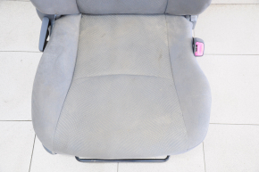 Passenger seat Toyota Prius 30 10-11 without airbag, mechanical, velour, dark gray, dry-cleanable