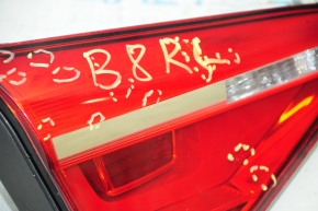 Inner taillight trunk lid left VW Passat b8 16-19 USA light, cracks