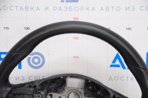 Naked steering wheel VW Jetta 11-14 USA leather black, worn leather