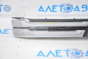 Radiator grill grill Mitsubishi Outlander 14-15 prerest no fragment, fractures, scratches on molding, broken fasteners