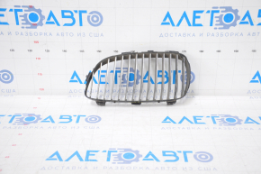 Radiator grill nostril left BMW 335i e92 07-10 without chrome broken mount