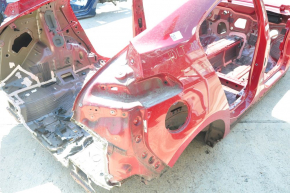 Quarter wing rear right Chevrolet Volt 11-15 red, on the body