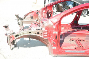 Front left quarter Chevrolet Volt 11-15 red, on the body