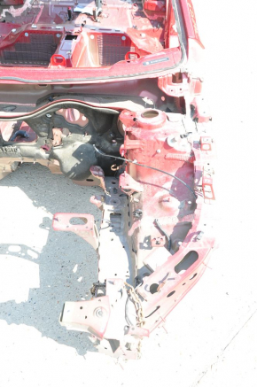 Front left quarter Chevrolet Volt 11-15 red, on the body