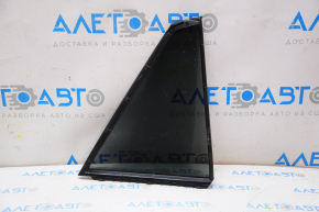 Triangle door glass with seal, rear left, Lexus RX300 RX330 RX350 RX400h 04-08, tinted