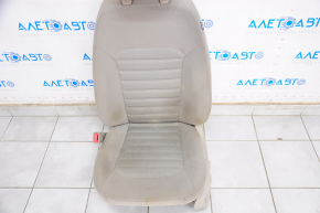 Driver's seat Ford Fusion mk5 17-18 without airbag, electric, gray cloth, dry cleanable