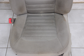 Driver's seat Ford Fusion mk5 17-18 without airbag, electric, gray cloth, dry cleanable