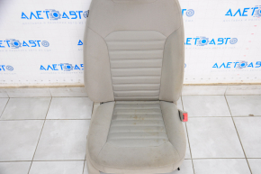 Passenger seat Ford Fusion mk5 17-15 without airbag, electric, gray cloth, dry cleanable