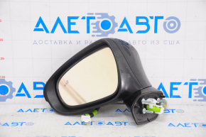 Left side mirror assembly Lexus ES300h ES350 13-15 14 pins, BSM, turn signal, black
