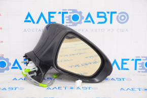 Side mirror right assembly Lexus ES300h ES350 13-15 14 pins, BSM, turn signal, black