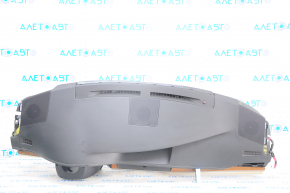 Torpedo front panel with AIRBAG Lexus ES300h ES350 13-18 black with beige overlays