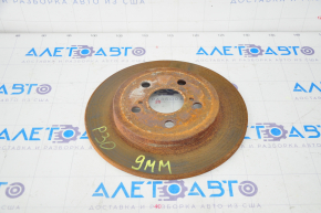 Rear right brake disc Toyota Prius 30 10-15 9mm