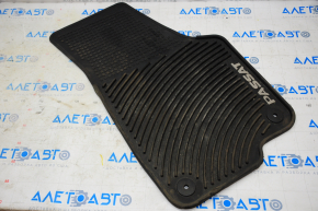 Floor mat front right VW Passat b8 16-19 USA black, rubber