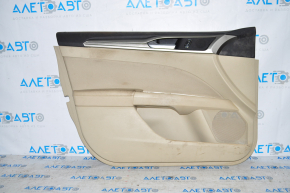 Door trim card front left Ford Fusion mk5 13-20 cloth, beige, for dry cleaning