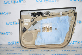 Door trim card front left Ford Fusion mk5 13-20 cloth, beige, for dry cleaning