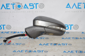 Left side mirror complete Ford Fusion mk5 13-7 pins, turn signal, heated, graphite