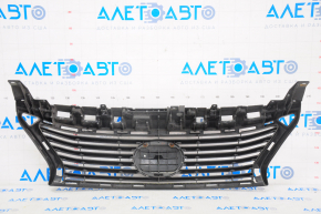 Radiator grill grill Lexus ES300h ES350 13-15 prerest, with emblem, crack in fastening